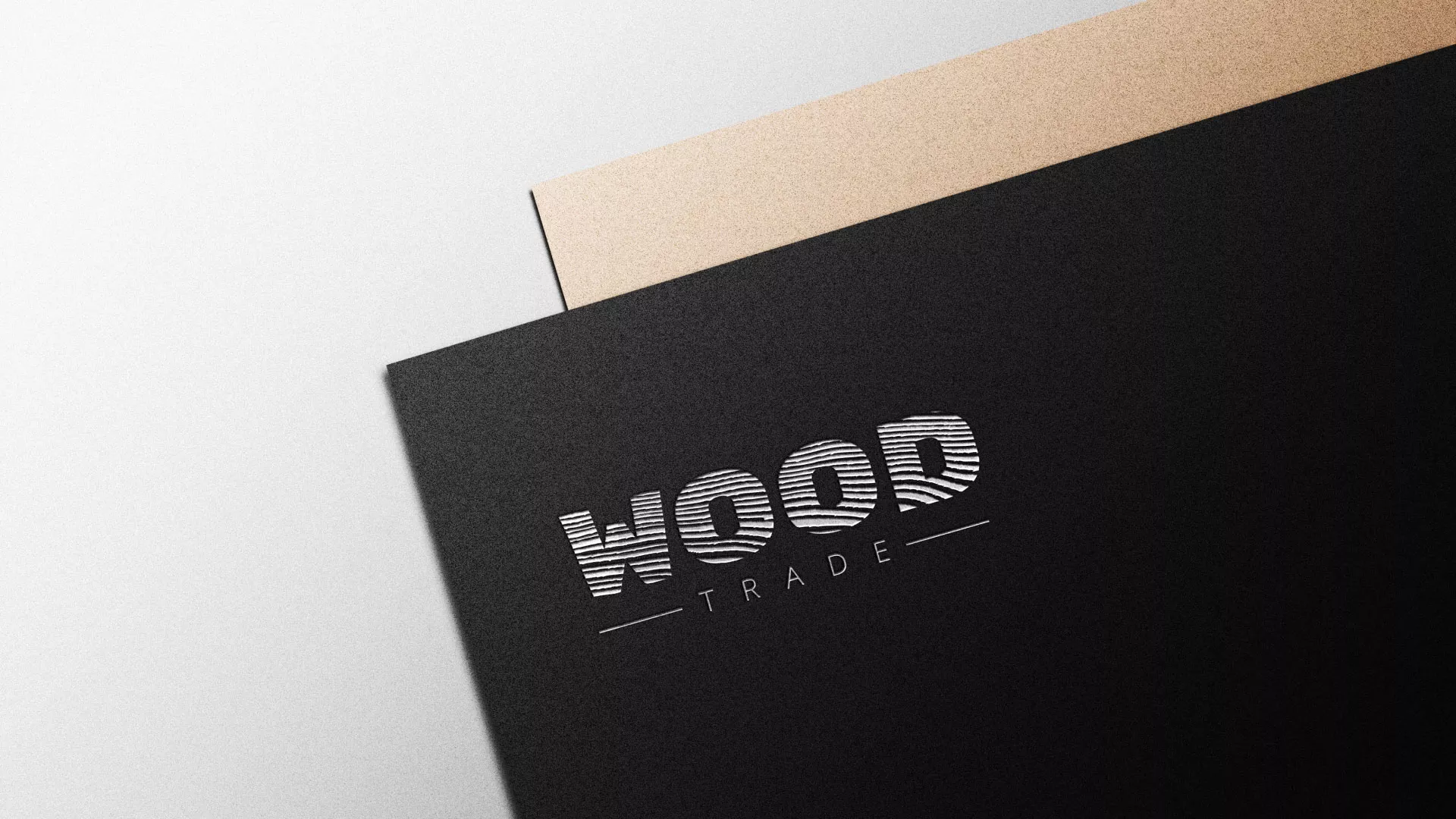 Разработка логотипа для компании «Wood Trade» в Киришах