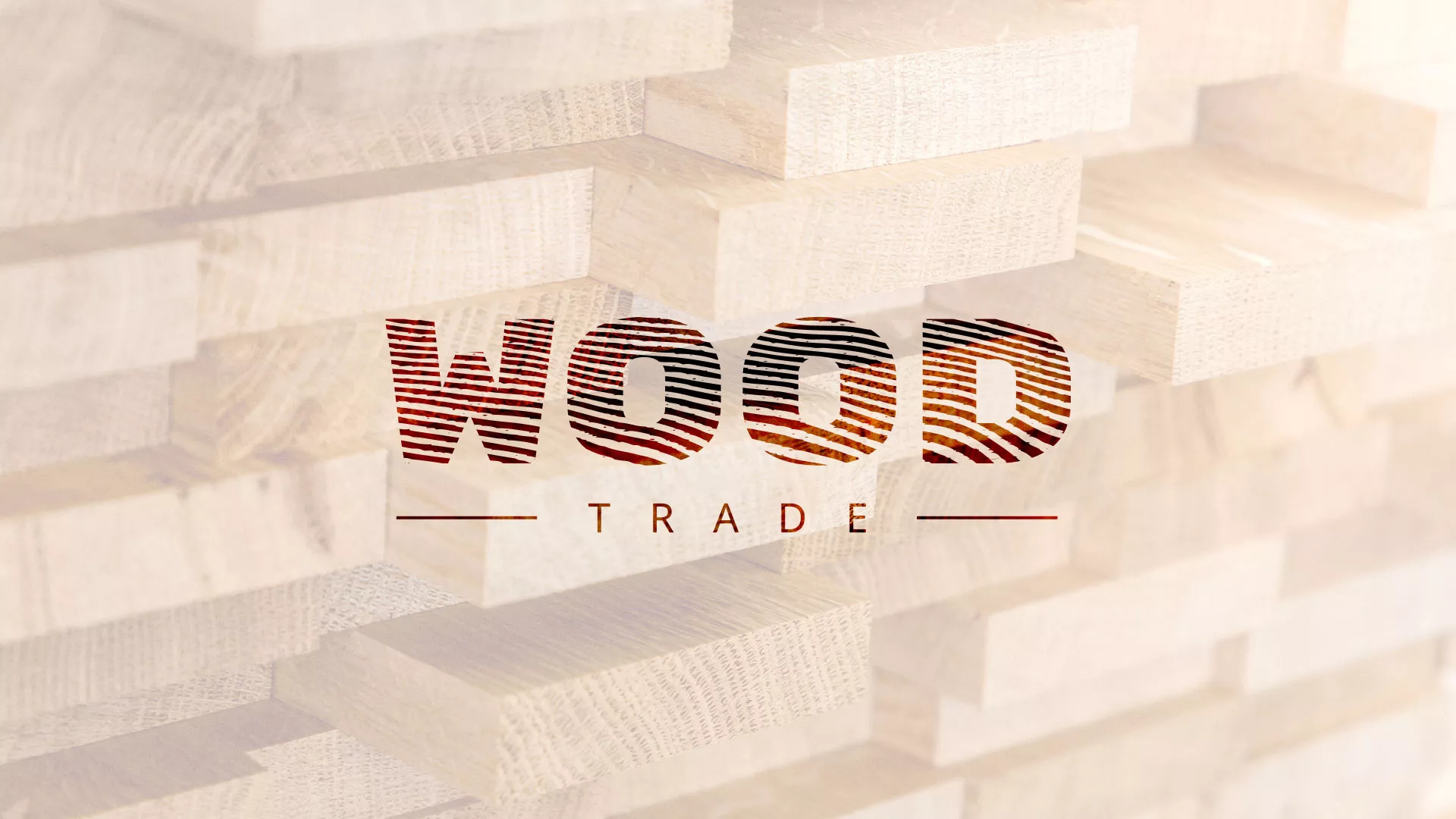 Разработка логотипа для компании «Wood Trade» в Киришах